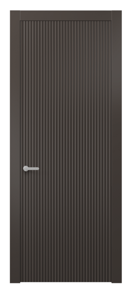 Межкомнатная дверь Alba АКП 8641 Матовый антрацит  Цена 10860360 so'm | Volhovec