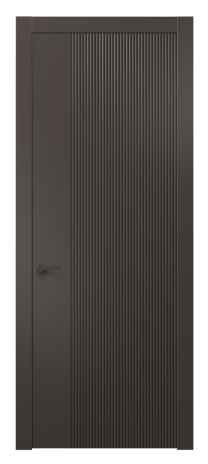 Межкомнатная дверь Dune АКП 8623 Матовый антрацит  Цена 10860360 so'm | Volhovec