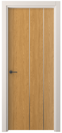 Дверь межкомнатная 4205 ВНД. Цвет Ванильный дуб. Материал Ламинатин. Коллекция Фридом. Картинка.