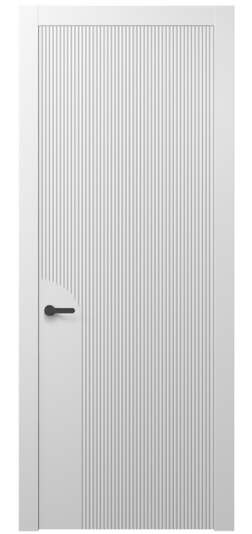 Дверь межкомнатная АКП 8625 МБЛ. Цвет Матовый белоснежный. Материал Гладкая эмаль. Коллекция Dune. Картинка.