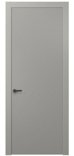 Дверь межкомнатная 8628 МНСР . Цвет Матовый нейтральный серый. Материал Гладкая эмаль. Коллекция Dune. Картинка.