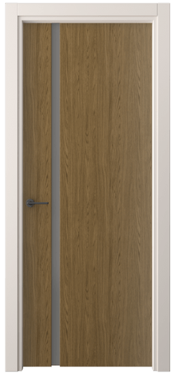 Дверь межкомнатная 4222 ТФД СЕР САТ. Цвет Торфяной дуб. Материал Ламинатин. Коллекция Фридом. Картинка.