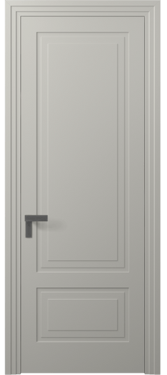 Дверь межкомнатная АКП 8341 МТСР. Цвет Матовый тёплый серый. Материал Гладкая эмаль. Коллекция Rocca. Картинка.