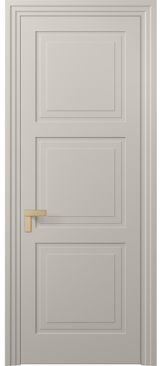 Дверь межкомнатная АКП 8331 МСБЖ Матовый светло-бежевый. Цвет Матовый светло-бежевый. Материал Гладкая эмаль. Коллекция Рокка. Картинка.