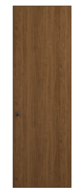 Дверь межкомнатная 0010 АКП ЛОР. Цвет Лесной орех. Материал Ламинатин. Коллекция Planum Pro. Картинка.